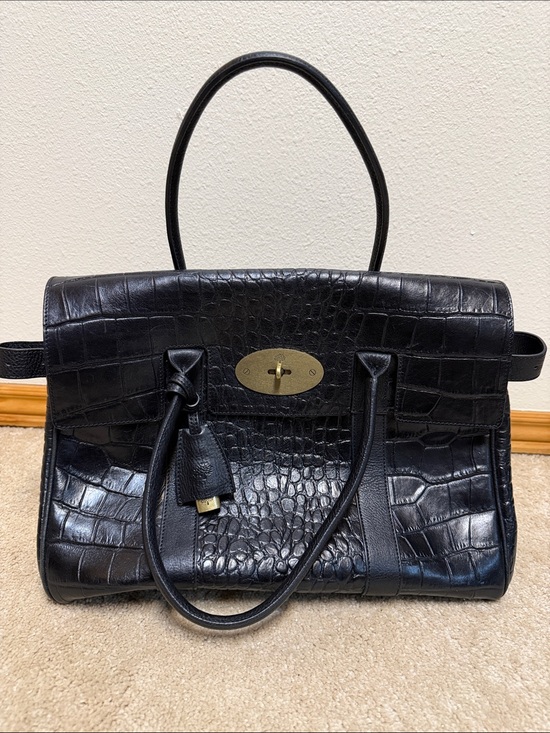 Mulberry Handbags - Vintage mulberry croc bayswater